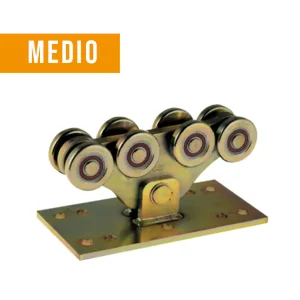Autoportante MEDIO - Carrello Medio 8 Ruote per Cancello Scorrevole Autoportante | Rolling Center CA4 RS